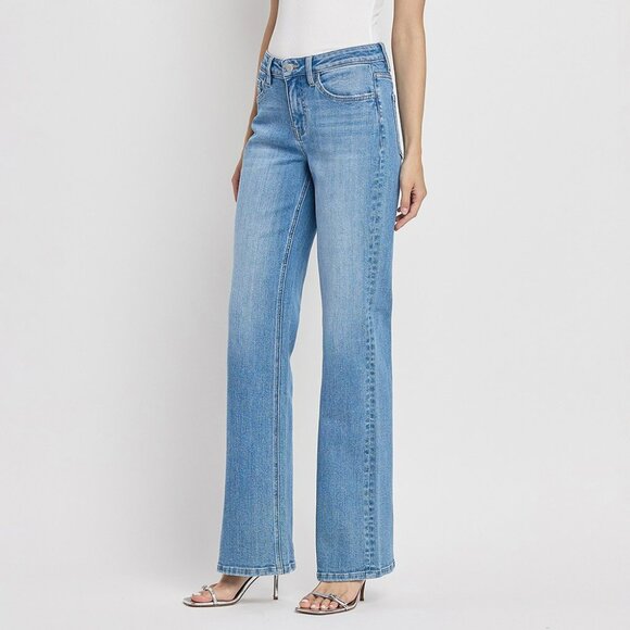 NWT Flying Monkey 90’s High Rise Vintage Flare Jeans - Picture 6 of 15